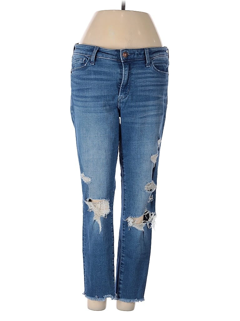 Pre-owned Abercrombie & Fitch Jeans In Blue