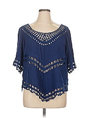 City Chic Short Sleeve Blouse