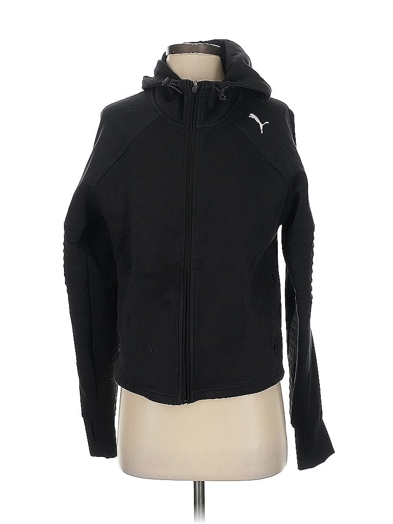 Click to view more detailed imagery on our partner's website Pre-owned Puma Zip Up Hoodie In Black