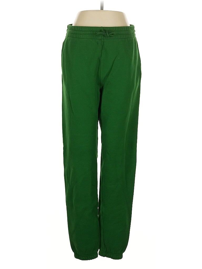 TNA Solid Green Casual Pants Size M - photo 1