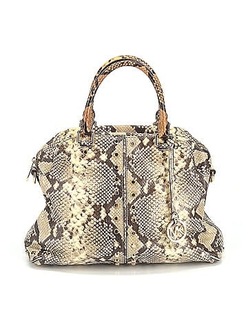 MICHAEL Michael Kors Leather Satchel (view 1)
