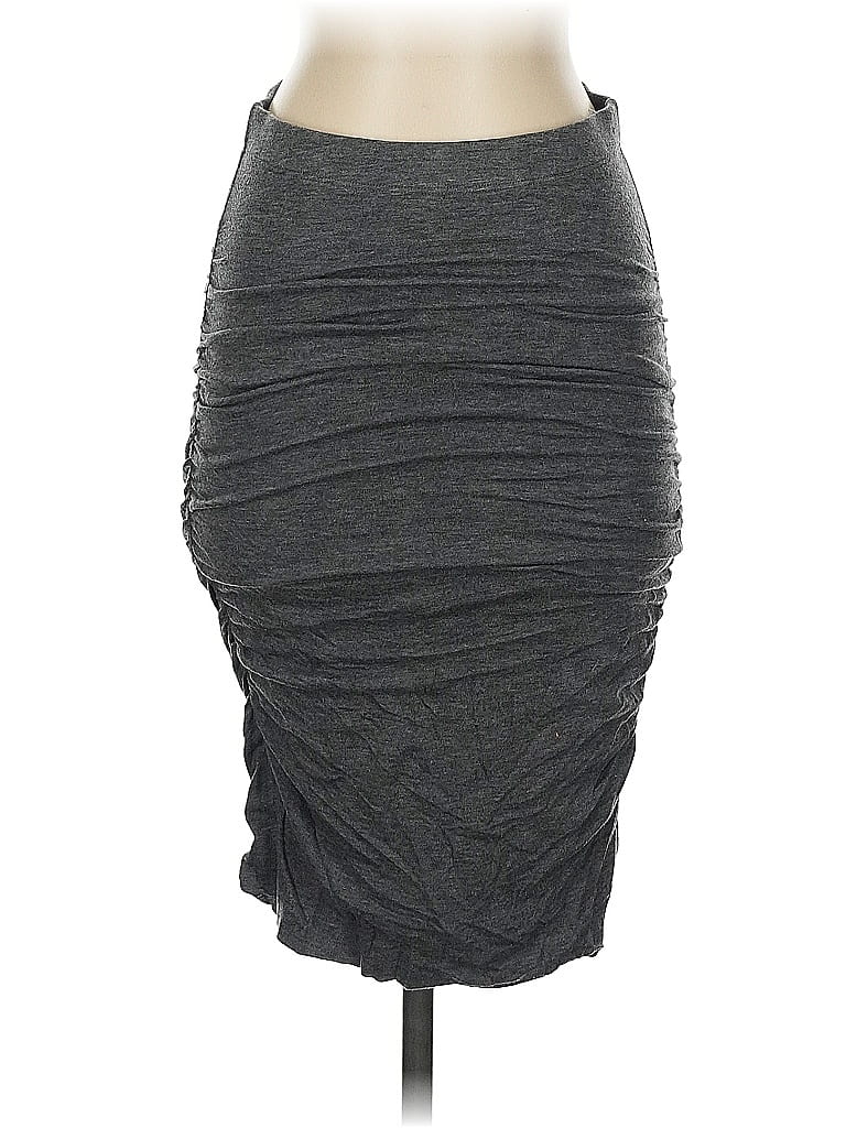 Click to view more detailed imagery on our partner's website Pre-owned Velvet By Graham & Spencer Casual Skirt In Gray