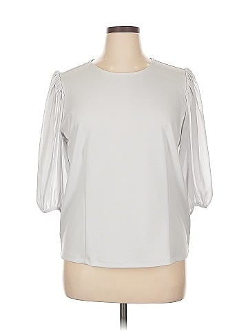 Ann Taylor 3/4 Sleeve T-Shirt (view 1)