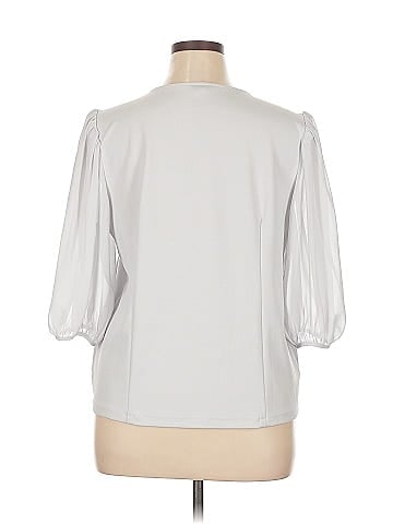 Ann Taylor 3/4 Sleeve T-Shirt (view 2)