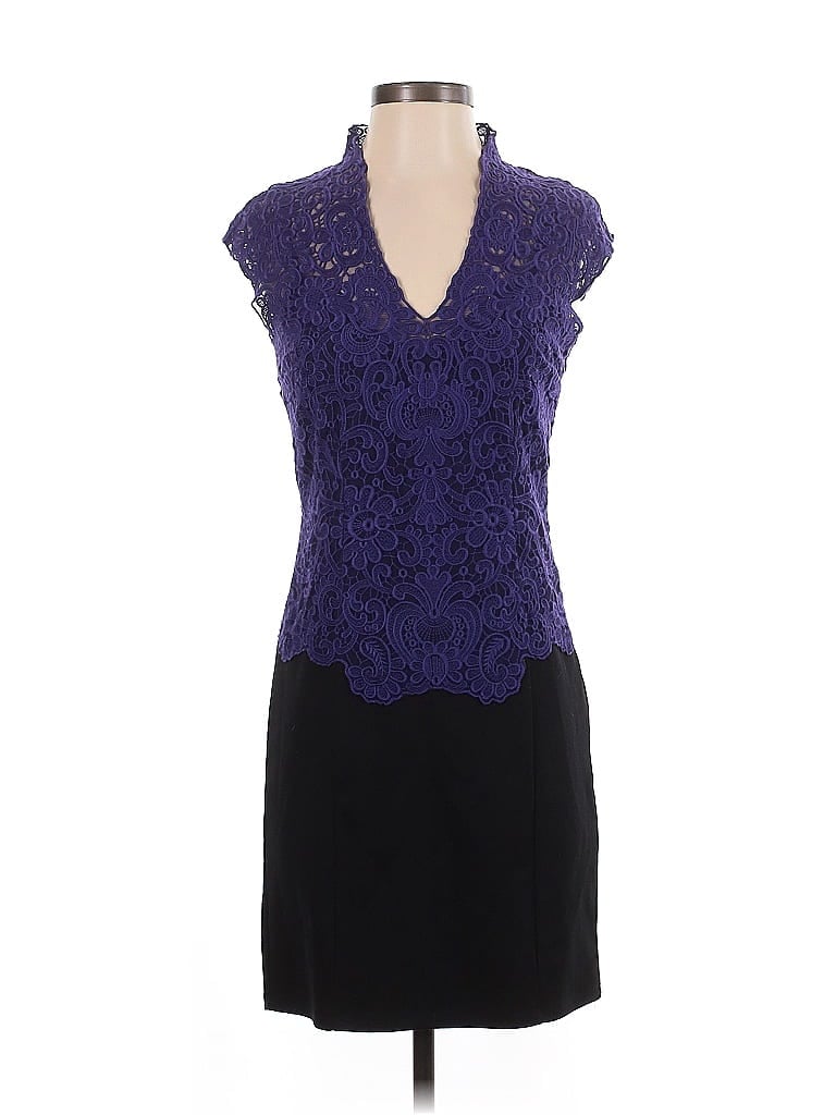 Pre-owned Inc International Concepts Cocktail Dress In Purple