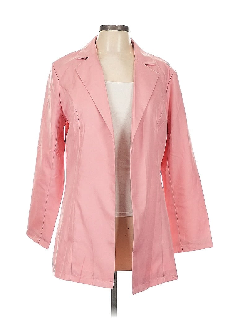 Pre-owned Unbranded Blazer Jacket In Purple