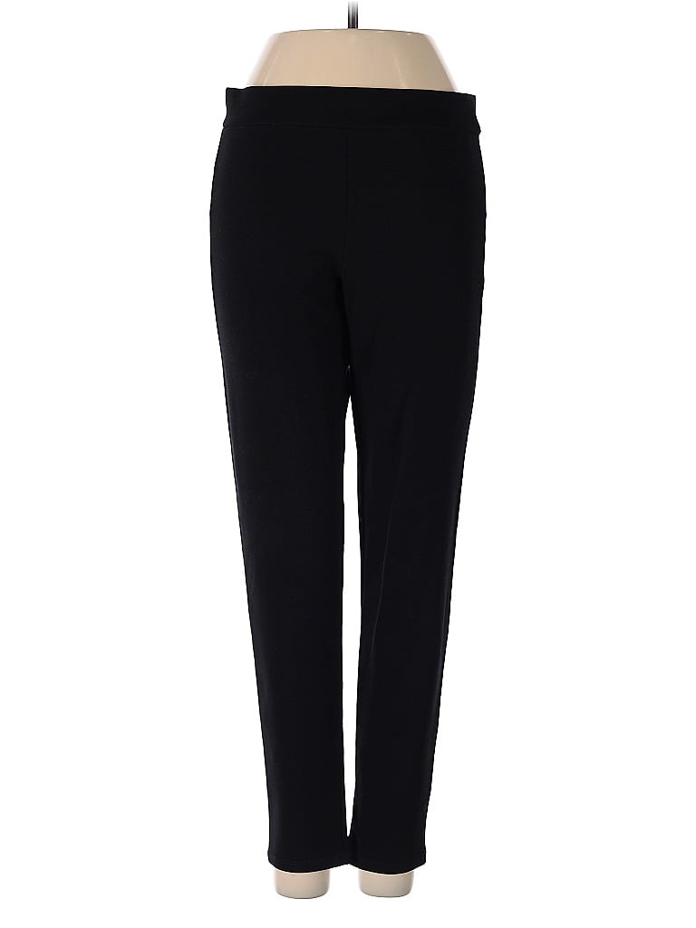 Pre-owned Theory Casual Pants In Black