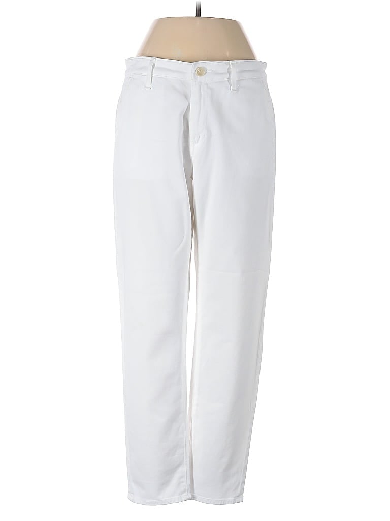 Pre-owned Adriano Goldschmied Casual Pants In White