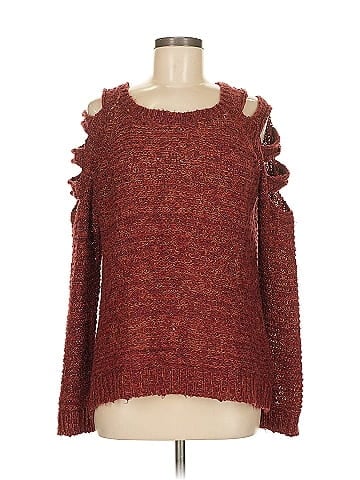 Hem & Thread Pullover Sweater (view 1)