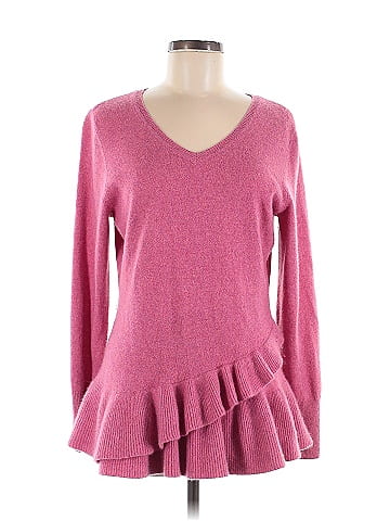 Isaac Mizrahi LIVE! Cashmere Pullover Sweater (view 1)