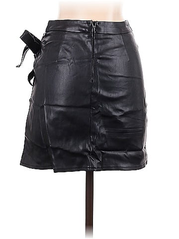 SEEK The Label Faux Leather Skirt (view 2)