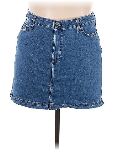Lee Denim Skirt (view 1)