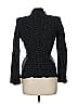 Armani Collezioni Houndstooth Gray Wool Blazer Size 8 - photo 2