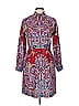 ETRO 100% Silk Paisley Red Cocktail Dress Size EU (IT) 42 / US 6 - photo 1