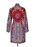 ETRO 100% Silk Paisley Red Cocktail Dress Size EU (IT) 42 / US 6 - photo 2