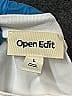 Open Edit 100% Polyester White Short Sleeve Top Size L - photo 3
