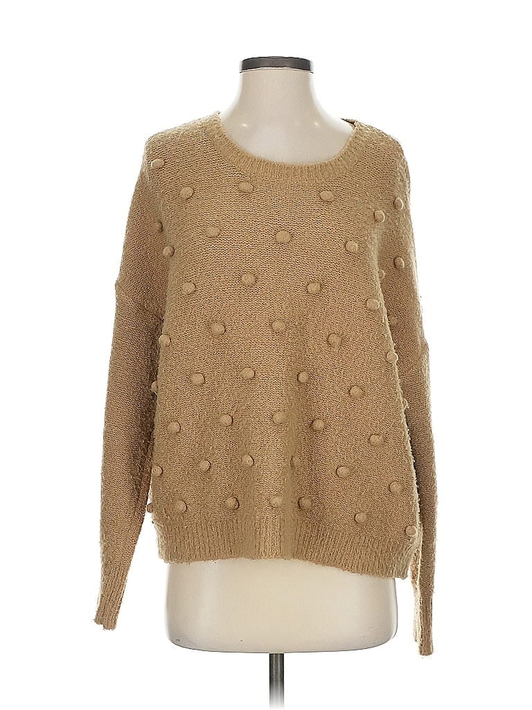 Pre-owned Lumiere Pullover Sweater In Brown
