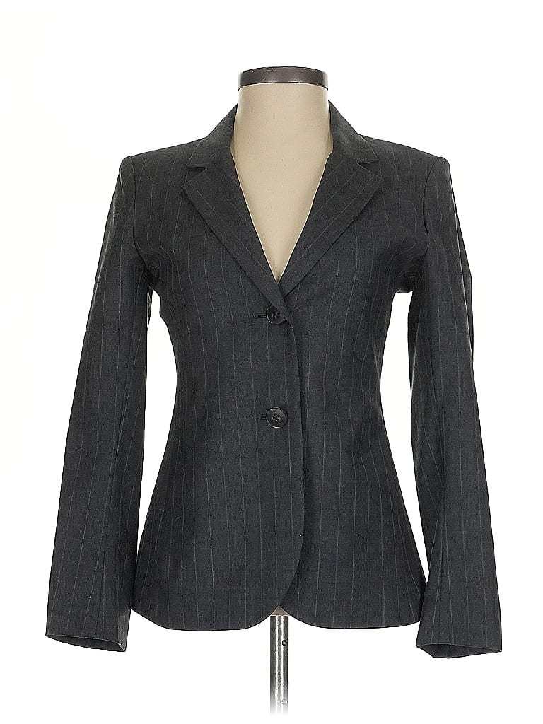Pre-owned Theory Blazer Jacket In Gray
