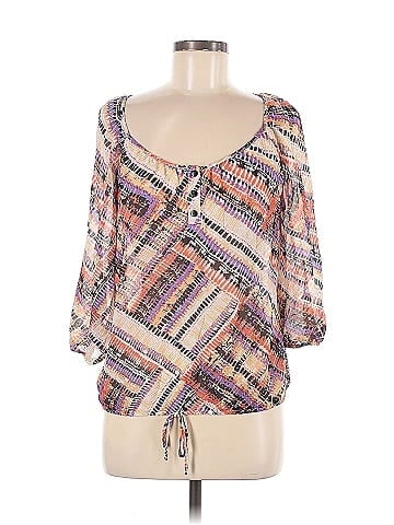 Speechless 3/4 Sleeve Blouse (view 1)