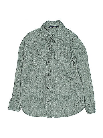 Janie and Jack Long Sleeve Button-Down Shirt (view 1)