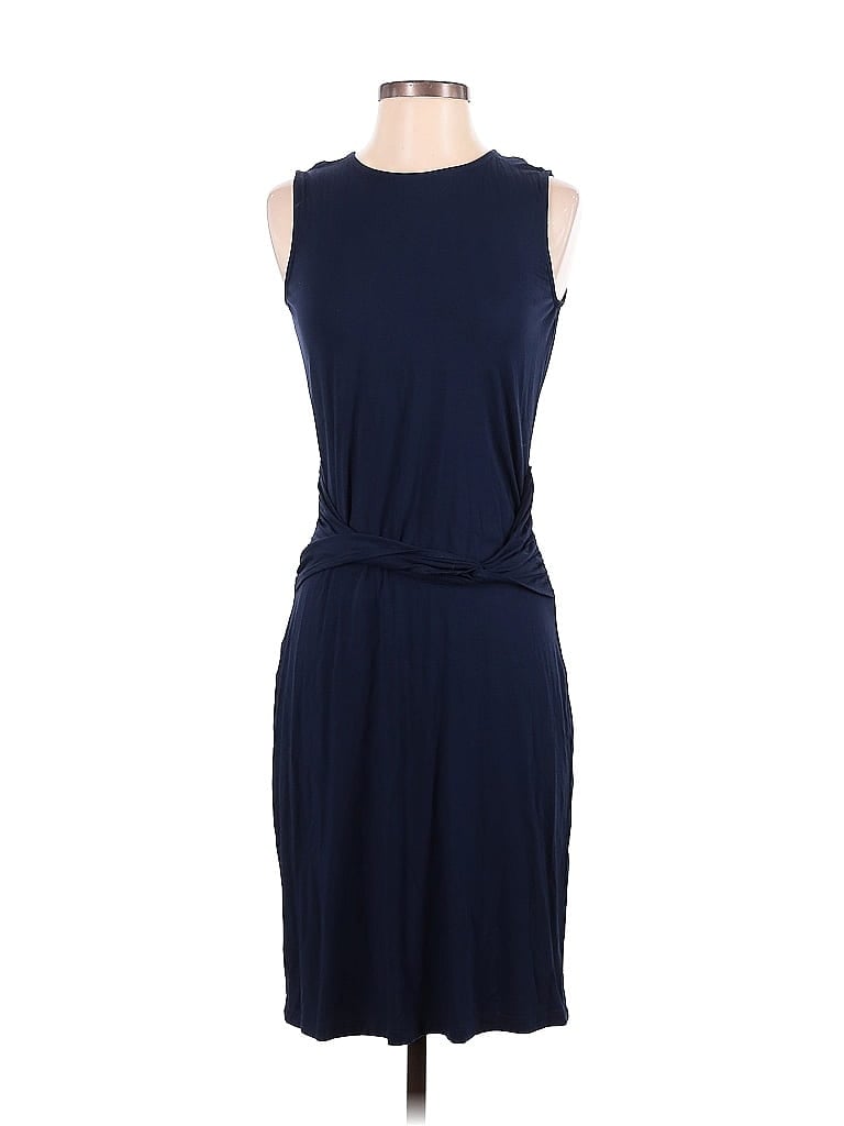 Pre-owned J. Mclaughlin Casual Dress In Blue