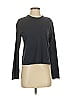 ATM 100% Cotton Gray Black Long Sleeve T-Shirt Size S - photo 1
