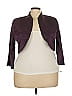 R&M Richards Burgundy Jacket Size 22 - photo 1