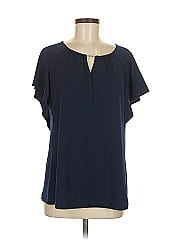 Susan Graver Short Sleeve Blouse
