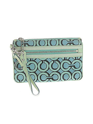 Coach Heart Poppy Wristlet (view 1)