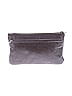 m0851 100% Leather Gray Brown Leather Clutch One size - photo 1