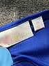 Belle By Kim Gravel 100% Polyester Blue 3/4 Sleeve Blouse Size XL - photo 7