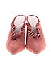 Loeffler Randall Solid Pink Red Heels Size 8 1/2 - photo 2