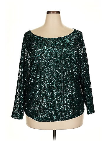 ELOQUII 3/4 Sleeve Top (view 1)