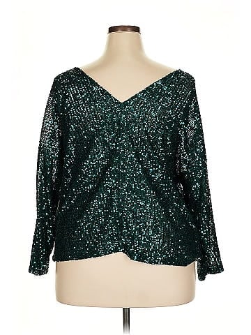 ELOQUII 3/4 Sleeve Top (view 2)