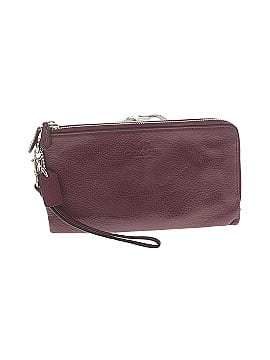 Coach Leather Wristlet