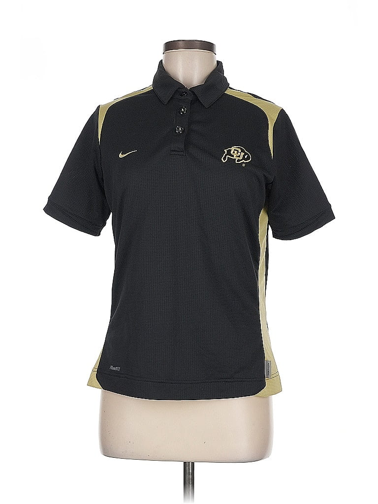 Click to view more detailed imagery on our partner's website Pre-owned Nike Short Sleeve Polo Shirt In Black
