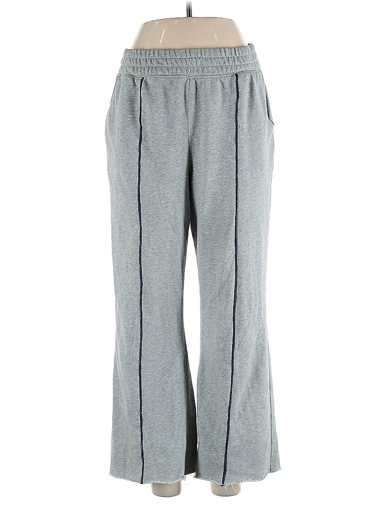 Out From Under Chevron-herringbone Gray Casual Pants Size L - photo 1