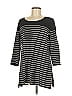 Isaac Mizrahi LIVE! 100% Cotton Black 3/4 Sleeve Top Size M - photo 1