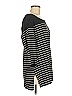 Isaac Mizrahi LIVE! 100% Cotton Black 3/4 Sleeve Top Size M - photo 4