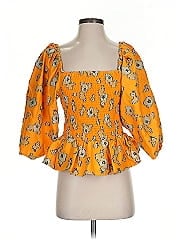 Tanya Taylor 3/4 Sleeve Blouse