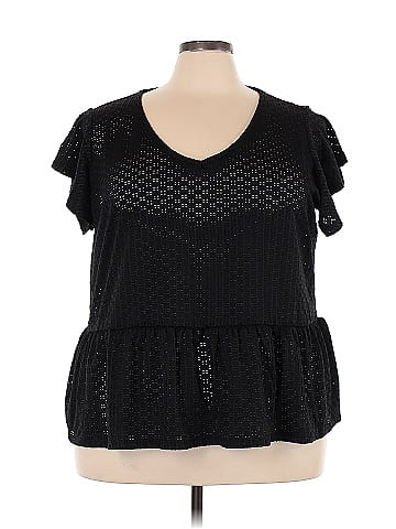 G by Giuliana Rancic Short Sleeve Top (view 1)