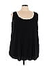 Terra & Sky Black Sleeveless T-Shirt Size 3X - photo 1