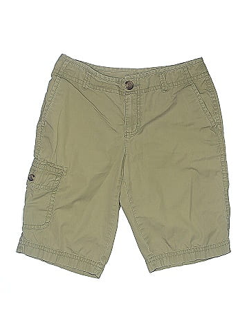 Liz Claiborne Khaki Shorts (view 1)