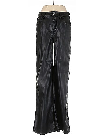 1822 Denim Faux Leather Pants (view 1)