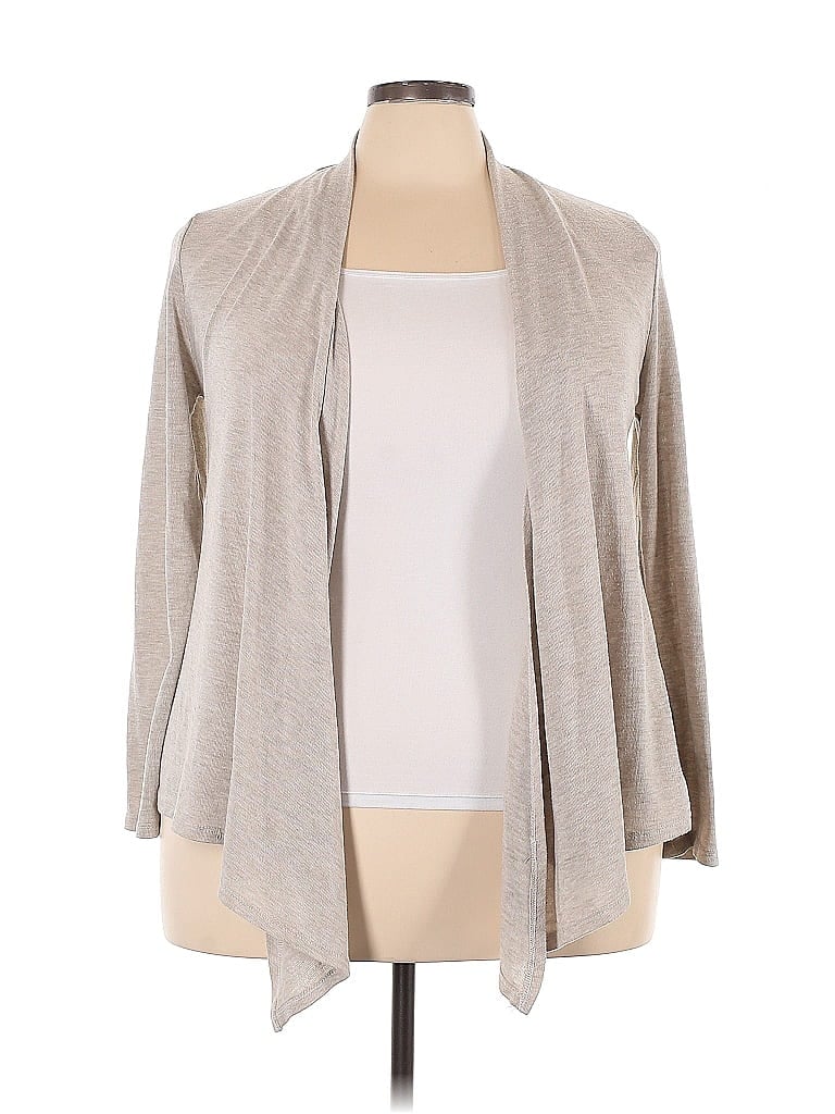 Ambiance Gray Cardigan Size 3X - photo 1