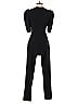 Black Halo Solid Black Jumpsuit Size 2 - photo 2