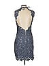 Saylor 100% Polyester Gray Cocktail Dress Size S - photo 2