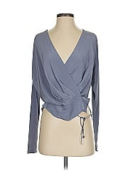 Robert Rodriguez Long Sleeve Silk Top
