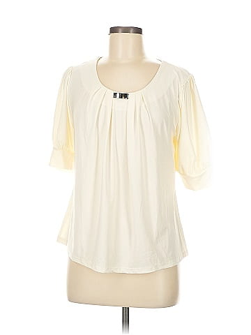 NY Collection Short Sleeve Blouse (view 1)
