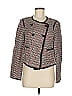 Elizabeth and James Tweed Ivory Blazer Size 8 - photo 1